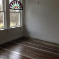 I love this floor, very rustic, but with a coat of sealer in a gloss it adds just the right sparkle!